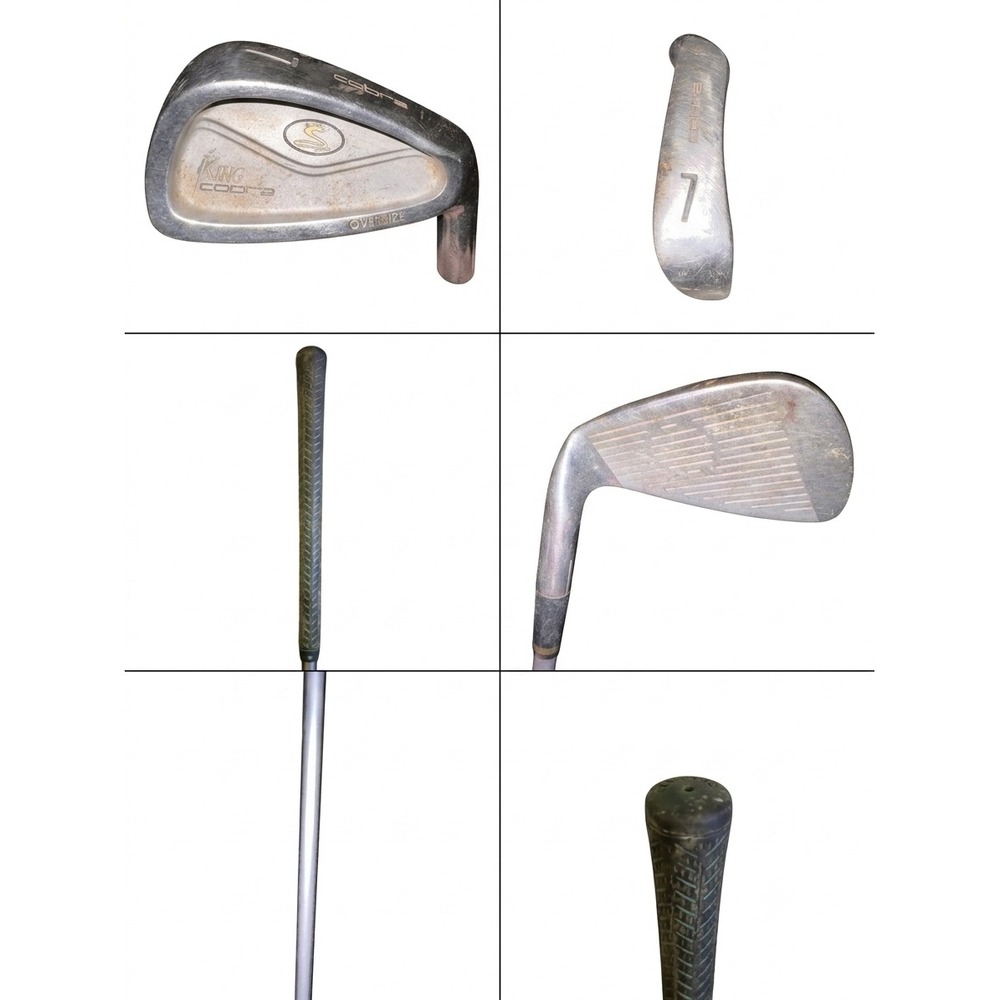 King Cobra Oversize Single 7 Iron Right Hand Graphite Shaft Mens Golf Club